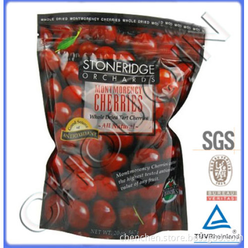 Fruit packaging stand up bag